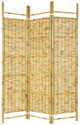 6 ft. Tall Burnt Bamboo Shoji Screen