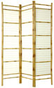 6 ft. Tall Burnt Bamboo with Rice Paper Shoji Screen