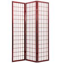 6 ft. Tall Window Pane Shoji Screen