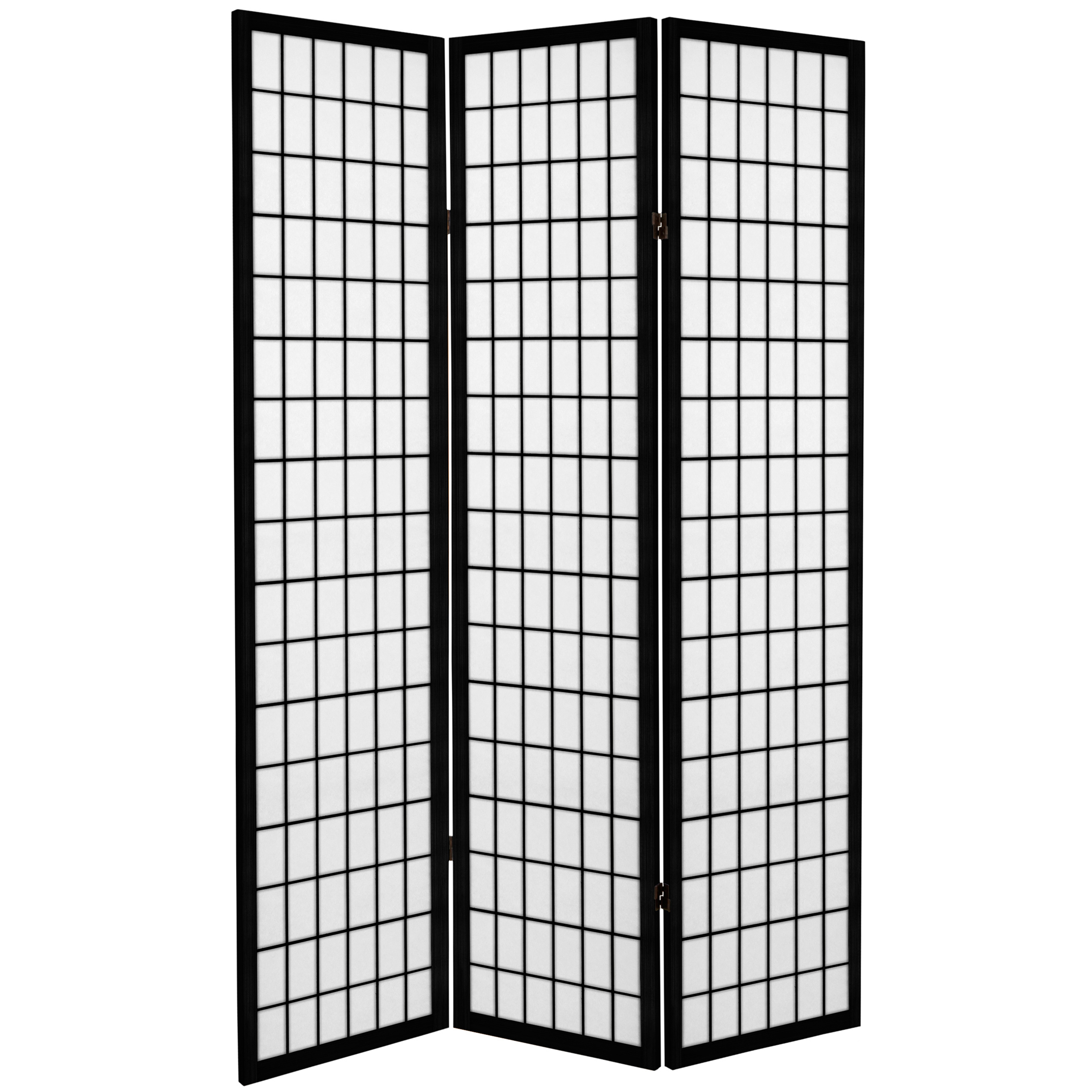 6 ft. Tall Canvas Window Pane Room Divider