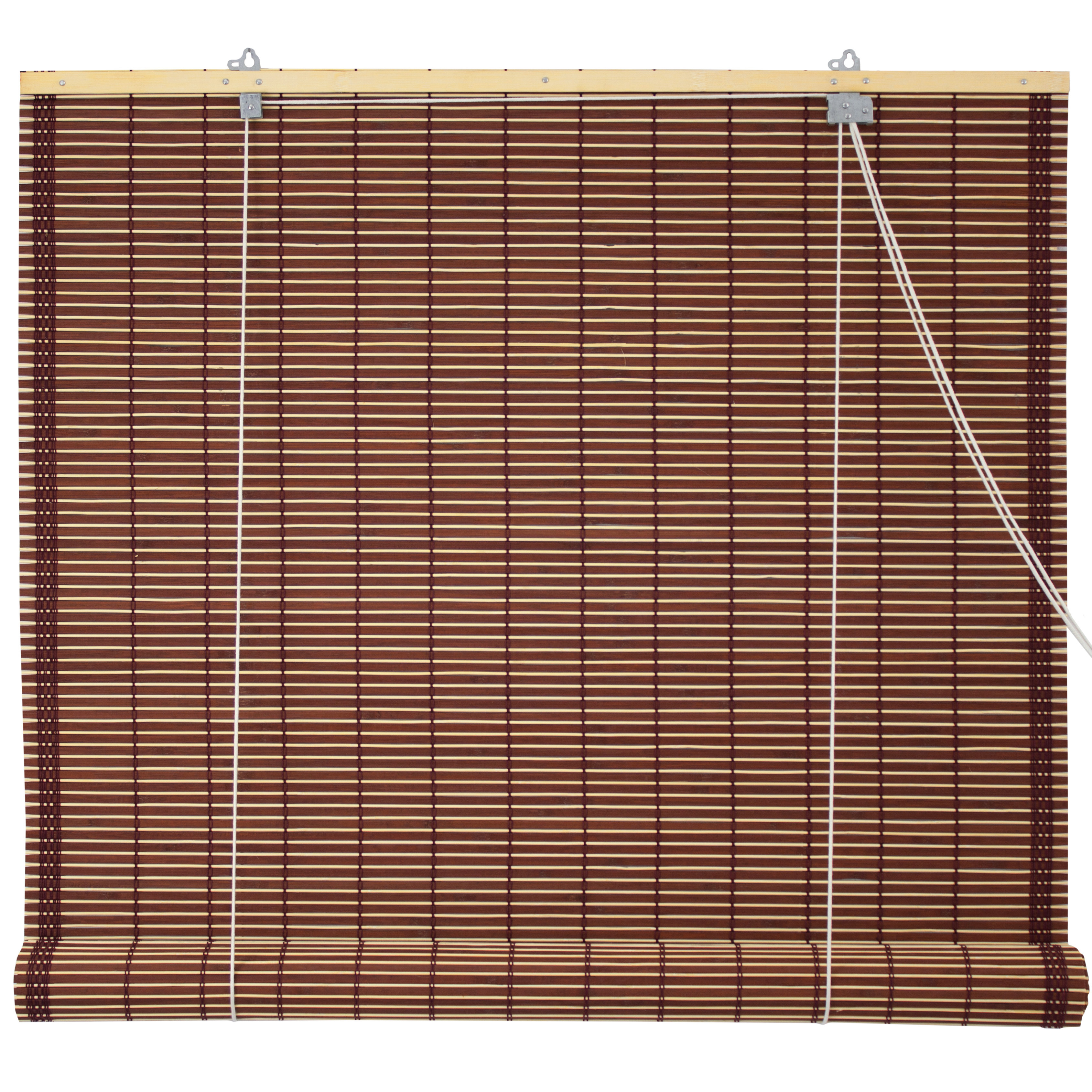 Burnt Bamboo Roll Up Blinds Mahogany eBay Burnt Bamboo Roll Up Blinds Mahogany eBay