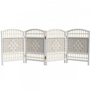2 ft. Short Fiber Weave Folding Screen