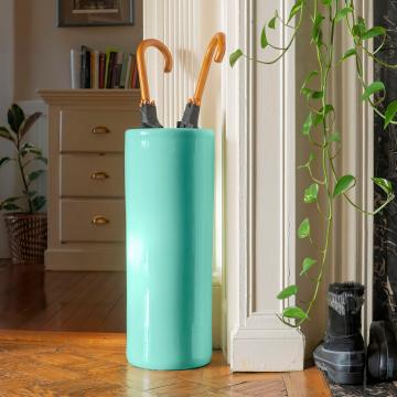 24" Turquoise Umbrella Stand