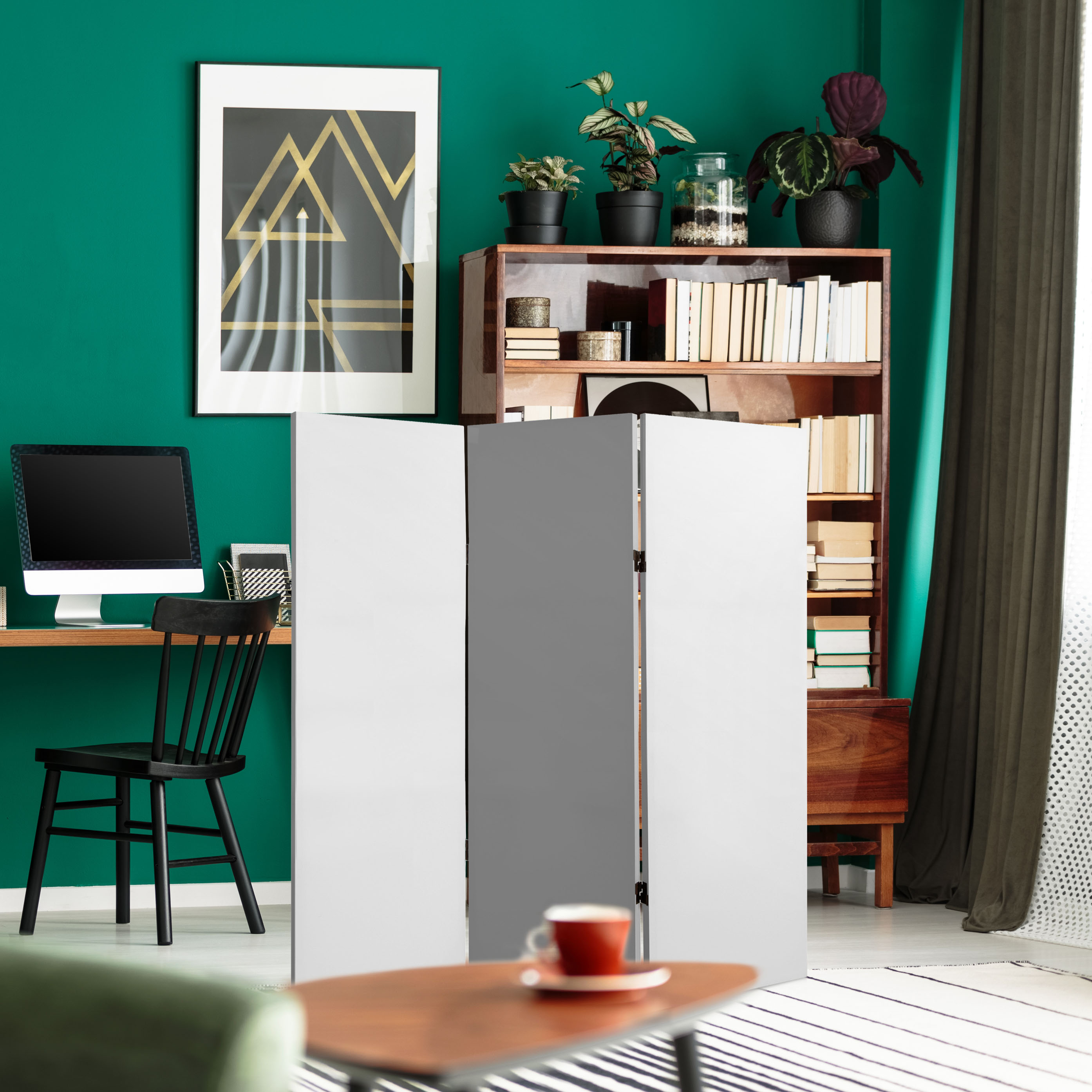 Buy 4 ft. Short Do It Yourself Canvas Folding Screen Online (CV4BLANK