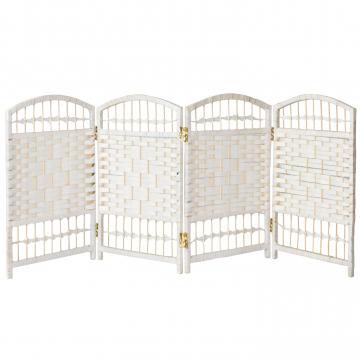 2 ft. Short Fiber Weave Folding Screen
