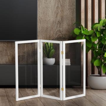 3 ft. Short Clear Plastic Partition