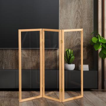 4 ft. Short Clear Plastic Partition