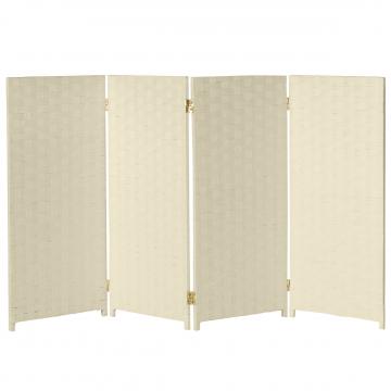 3 ft. Short Woven Fiber Folding Screen