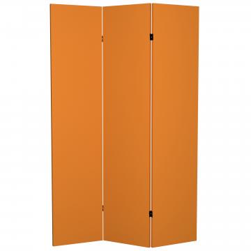 6 ft. Tall Double Sided Sienna Canvas Room Divider