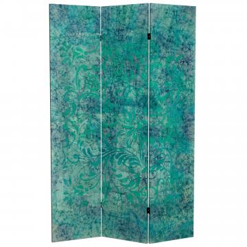 6 ft. Tall Double Sided Reflection Canvas Room Divider
