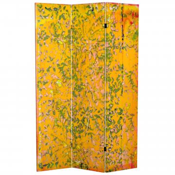 6 ft. Tall Double Sided Ivy Canvas Room Divider
