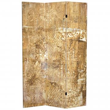 6 ft. Tall Double Sided Sandy Meadow Canvas Room Divider