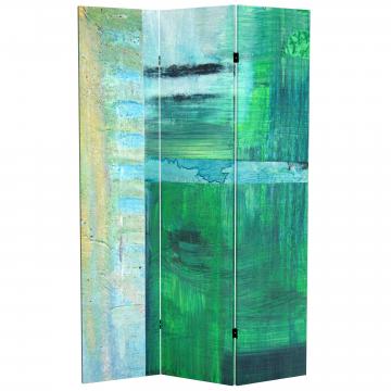 6 ft. Tall Double Sided Ravello Canvas Room Divider