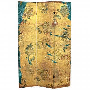6 ft. Tall Falling Blossoms Canvas Room Divider