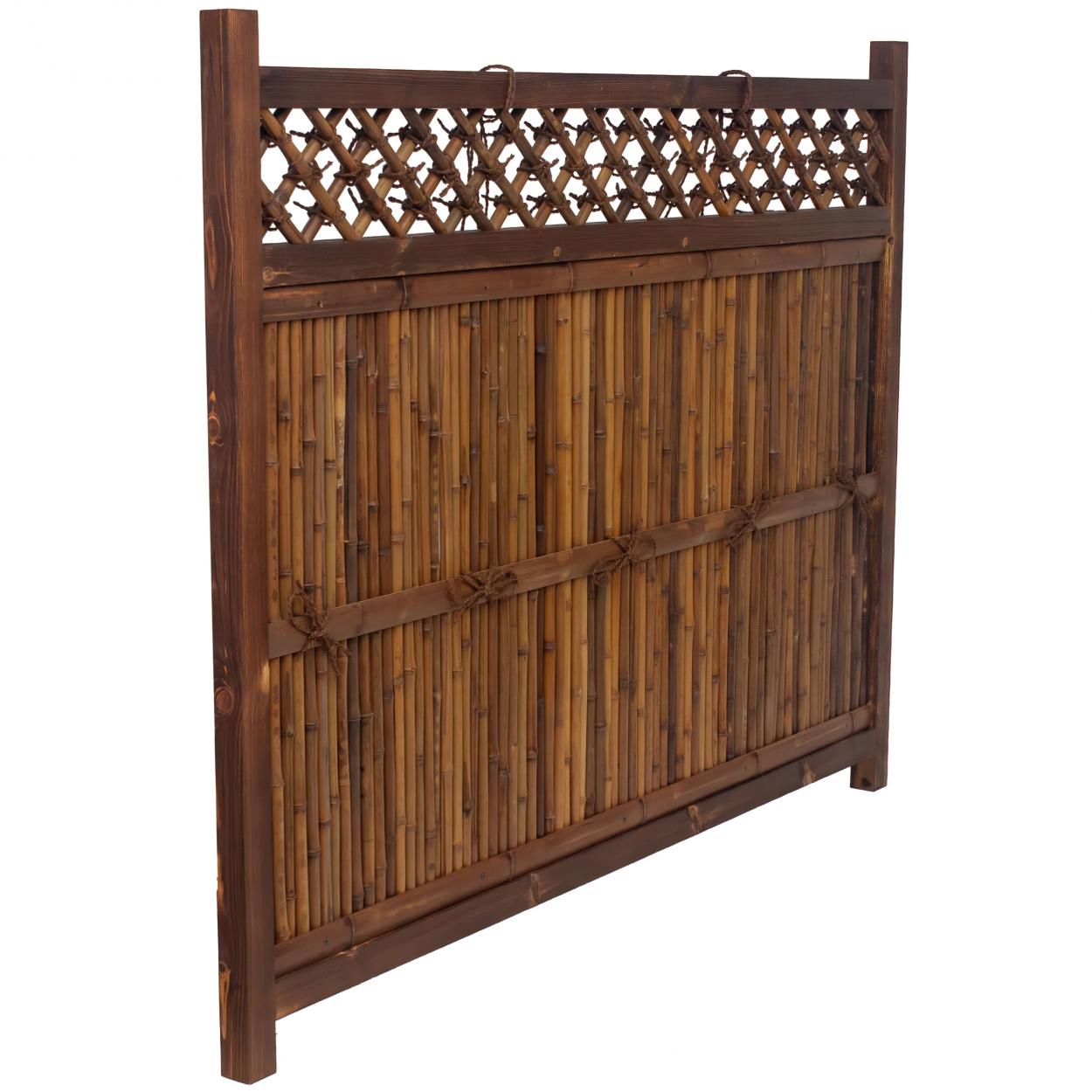 Buy 4 ft. x 5 ft. Kogeta Zen Garden Bamboo Fence Panel