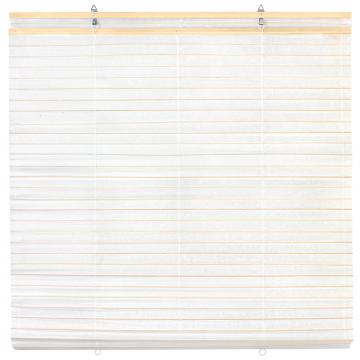 Rice Paper Cordless Window Shade Blinds - White