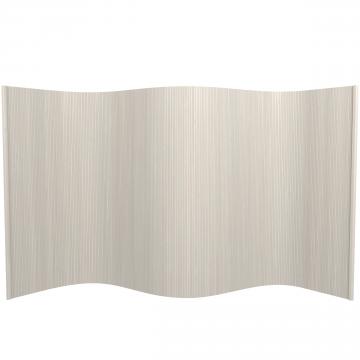 4 ft. Short Size Bamboo Wave Privacy Screen Room Divider