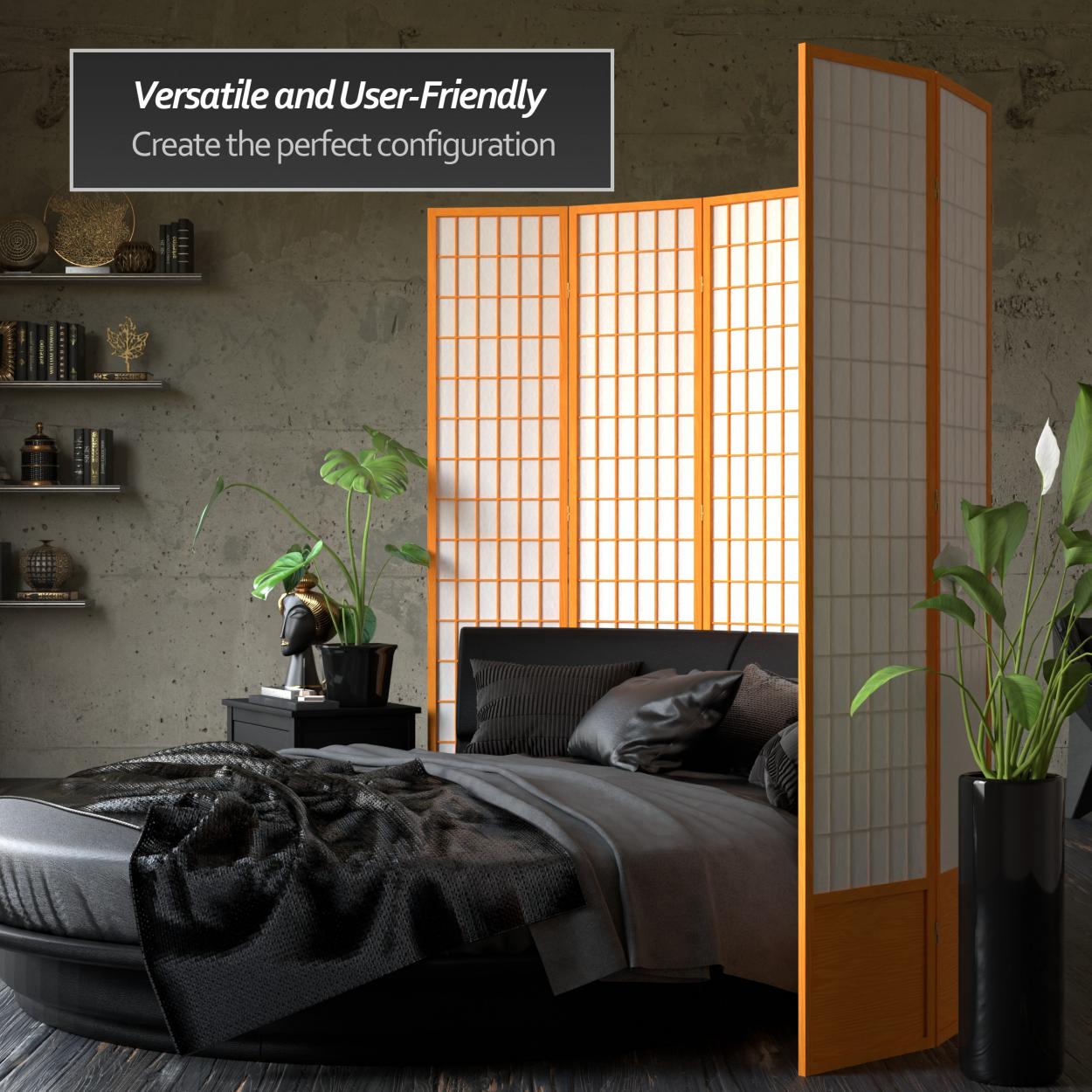 その他 one room Amazon.com: Red Lantern 7 ft. Tall Window Pane Shoji Screen