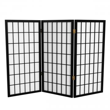 3 ft. Short Window Pane Shoji Screen