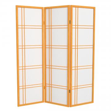 5 ft. Tall Window Pane Shoji Screen