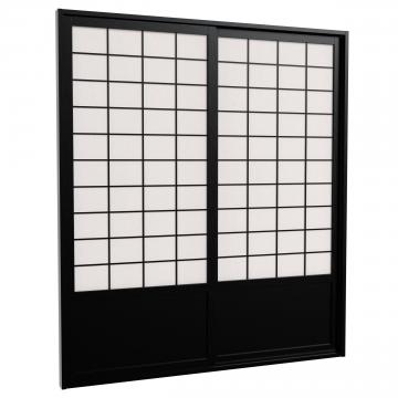 7 ft. Tall Zen Shoji Sliding Door Kit