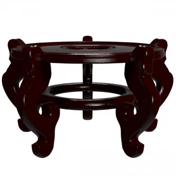 Rosewood Fishbowl Stand