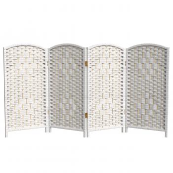 OrientalFurniture.com: 3 ft. Short Diamond Weave Fiber Folding Screen