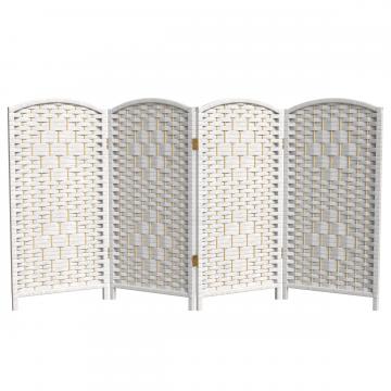 3 ft. Short Diamond Weave Fiber Folding Screen
