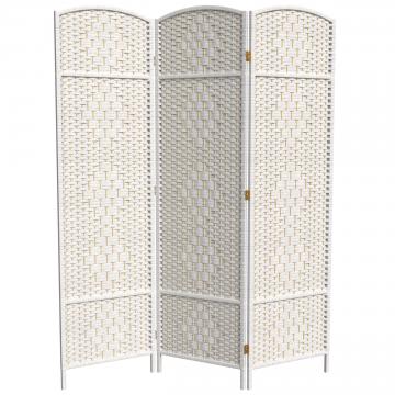 6 ft. Tall Diamond Weave Fiber Room Divider
