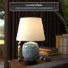 Classic Blue & White Porcelain Jar Table Lamp