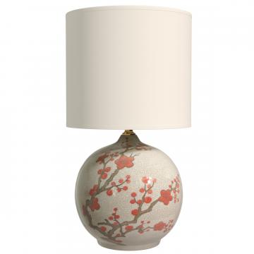 20" Cherry Blossom Vase Lamp