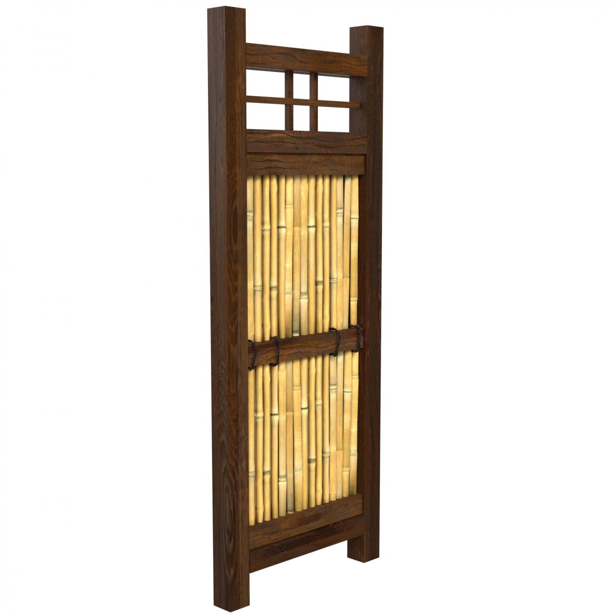 Buy 4 ft. x 1 ½ ft. Japanese Bamboo Kumo Fence Online