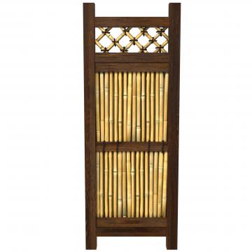4 ft. x 1 &frac12; ft. Japanese Bamboo Zen Garden Fence