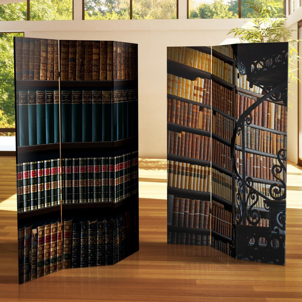Buy 6 Ft Tall Double Sided Library Canvas Room Divider Online Can Book Satisfaction Guaranteed Buy 6 Ft Tall Double Sided Library Canvas Room Divider Online Can Book Satisfaction Guaranteed