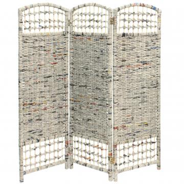 4 ft. Short Recycled Newspaper Room Divider