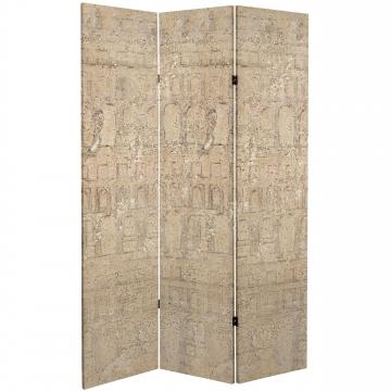 6 ft. Tall Colosseum Wall Canvas Room Divider