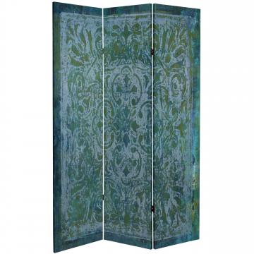 6 ft. Tall King's Garden Canvas Room Divider