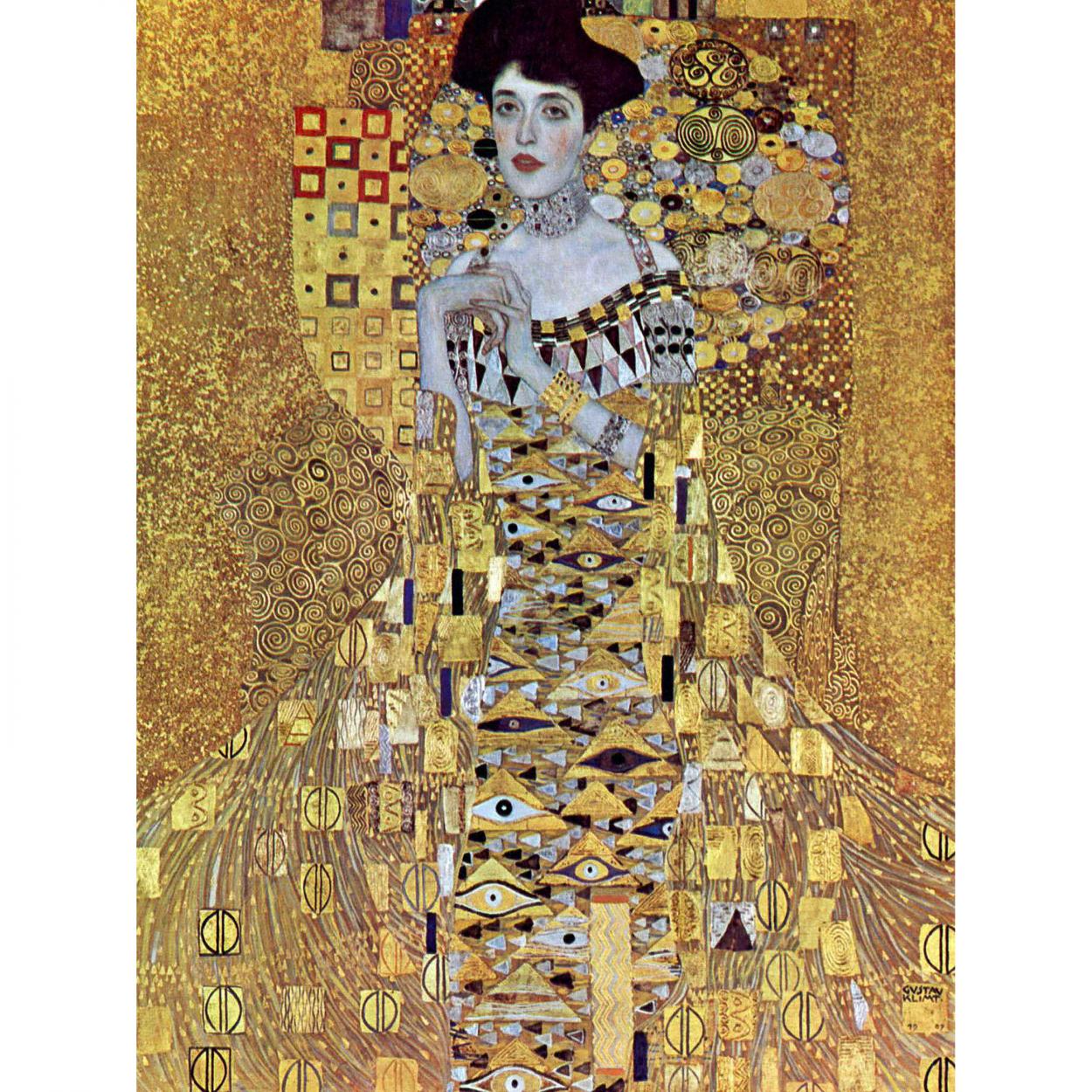 The Woman in Gold by Klimt Wall Art