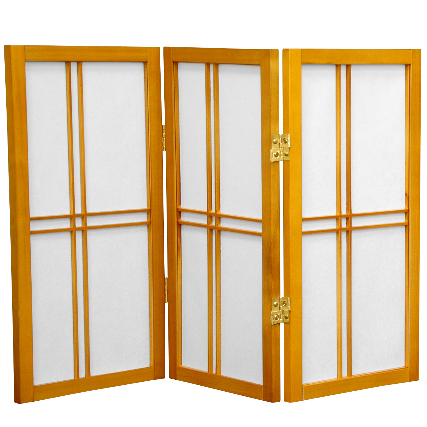 Buy 2 ft. Tall Desktop Double Cross Shoji Screen Online (DC24