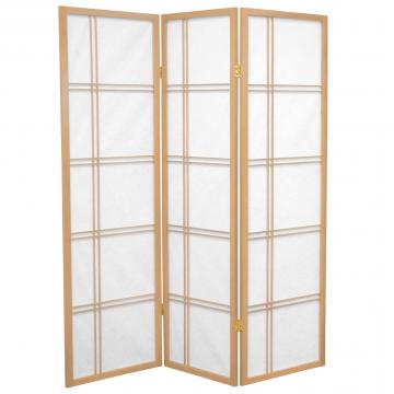 5 ft. Tall Double Cross Shoji Screen