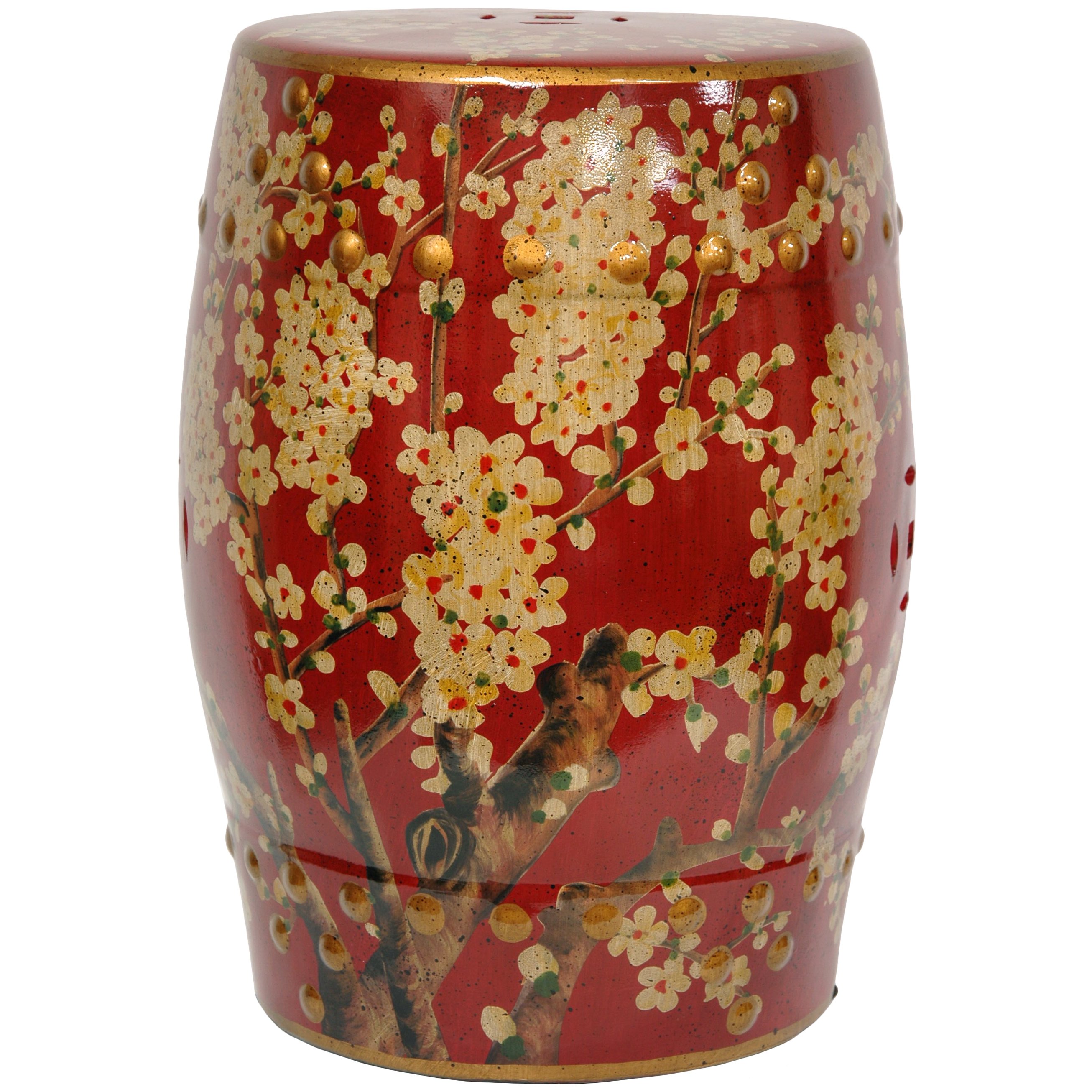 Sakura Blossom Garden Stool