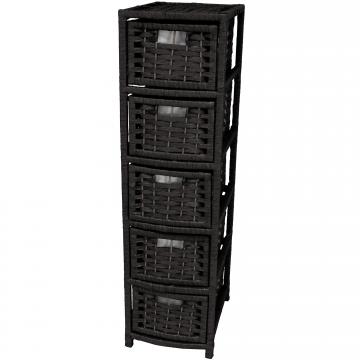 40" Natural Fiber Occasional Chest of Drawers