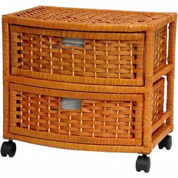 16" Natural Fiber Occasional Chest of Drawers