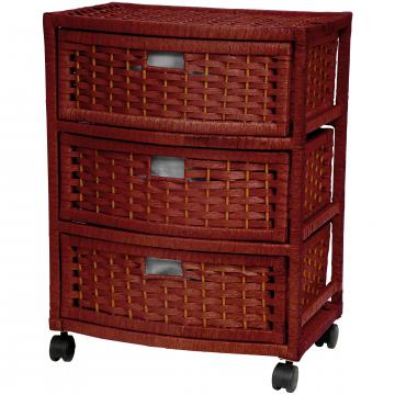 23" Natural Fiber Chest of Drawers