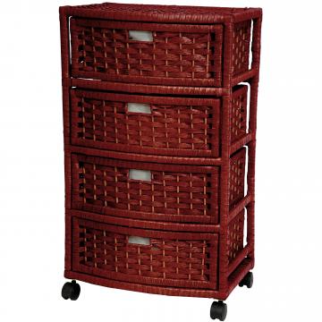 29" Natural Fiber Chest of Drawers