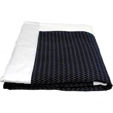 Kake Futon Comforter with Navy Ya Gasuri Cover Single