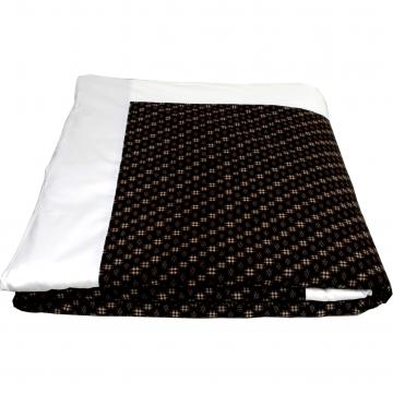 Kake Futon Comforter with Black Kasuri Cover Single