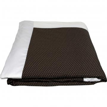 Kake Futon Comforter with Black Asa No Ha Cover Single