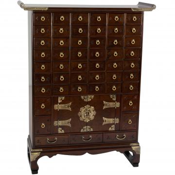 Korean Antique Style 49 Drawer Apothecary Chest