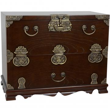 Korean Bandaji Antique Design Storage Chest